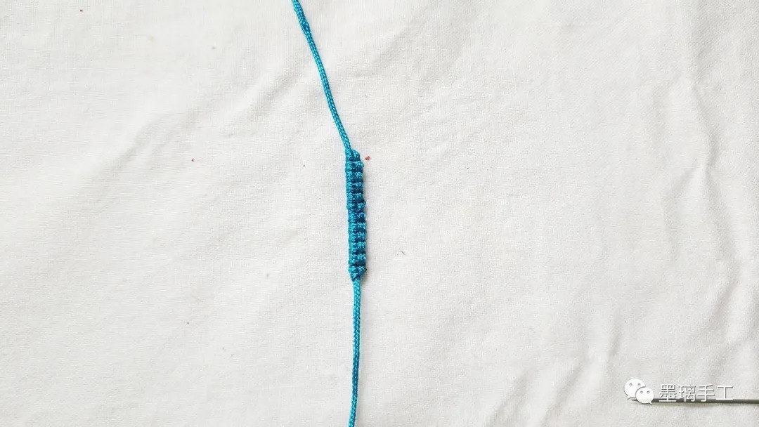 适合新手diy编的水滴型水晶耳环手工编绳