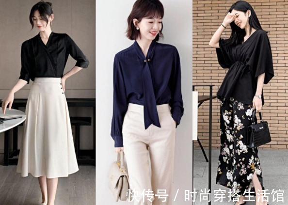 穿搭|秋天怎样穿好一件衬衫?学会这些穿搭技巧,轻松穿出优雅女人味