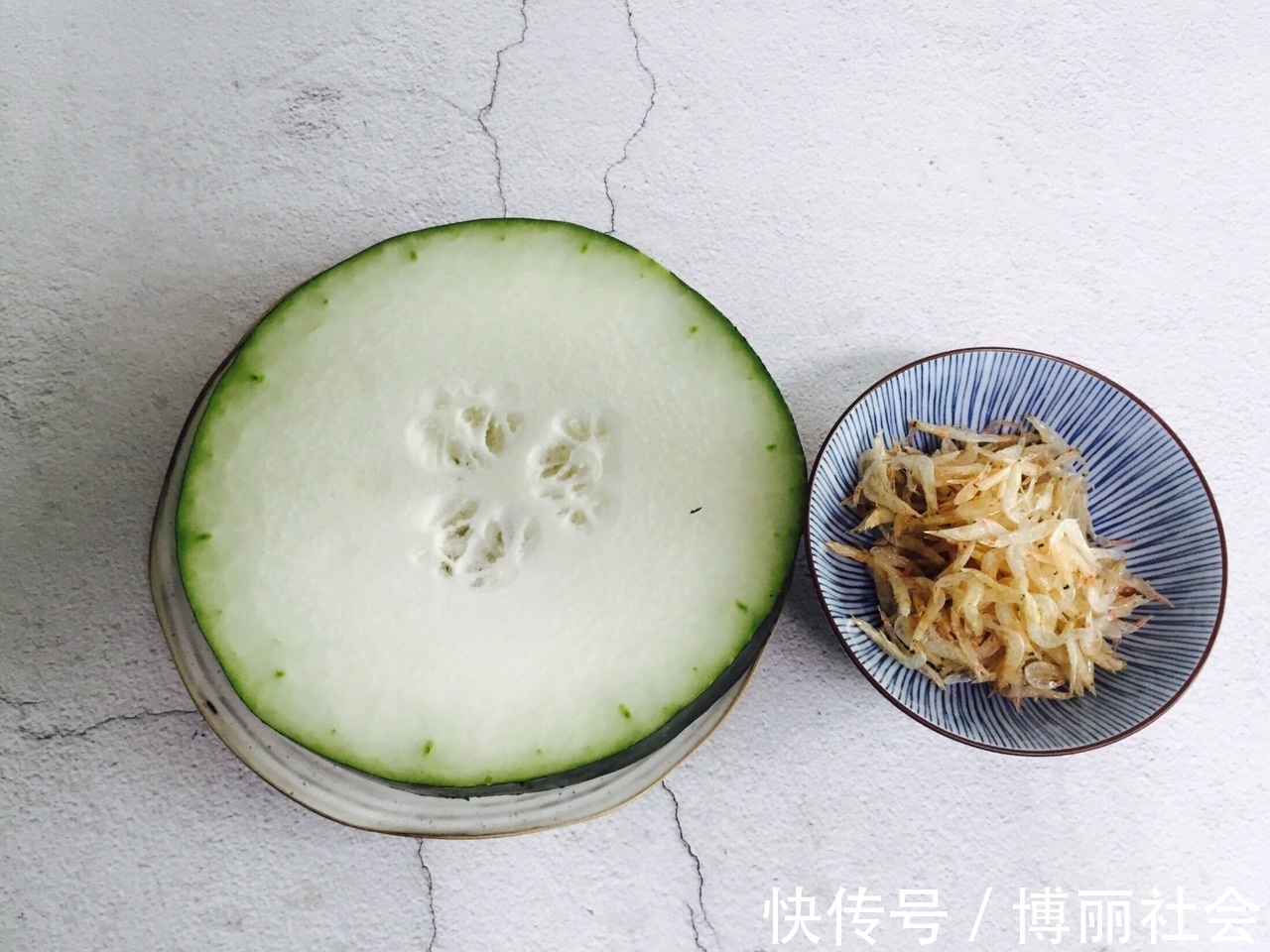 蚝油虾皮|蚝油虾皮炒冬瓜,低油低脂,美味健康