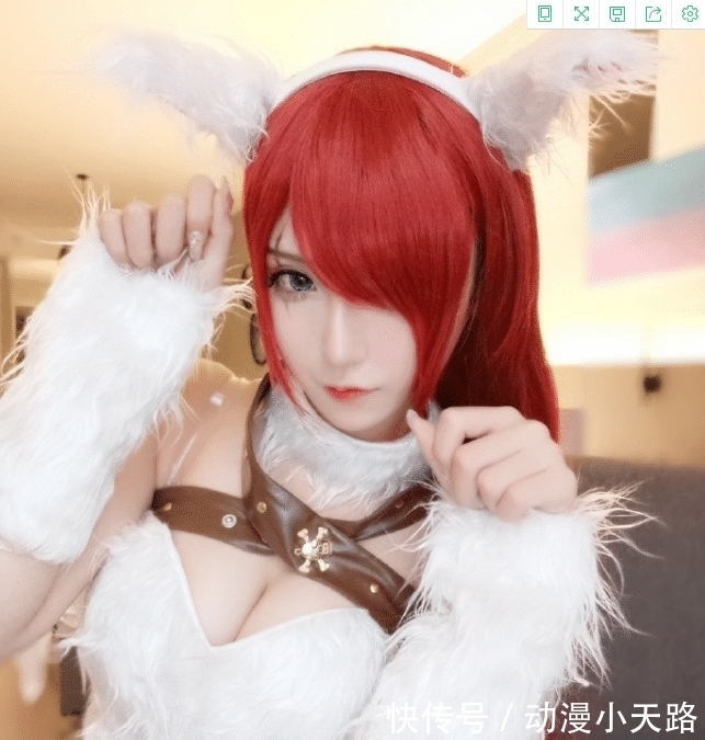 卡特琳娜|腐团儿COS猫女卡特琳娜,“海王发色”太惊艳,网友:让我来对线
