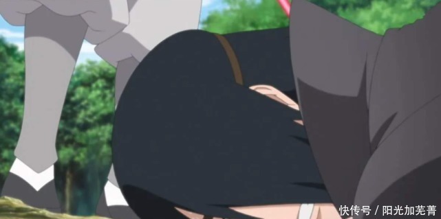 大筒木|博人传打大筒木辉夜佐助技能全开,打浦式为何三个技能就搞定