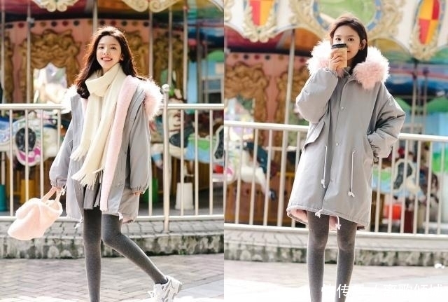 羽绒服|冬天来了,羽绒服+围巾,这么搭温暖又时髦!