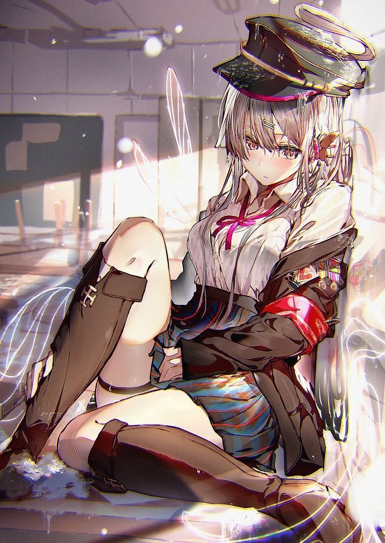 插画作品$可甜可萌的二次元少女插画,鲜明的画风光影和色彩都很漂亮