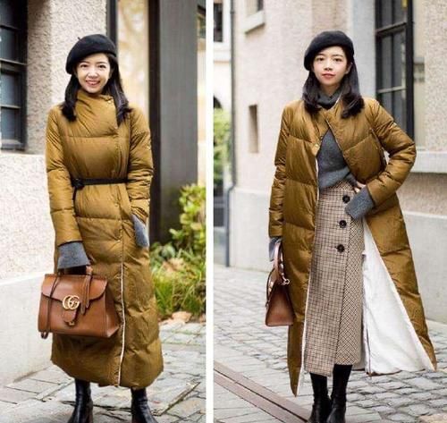  上街|羽绒服一定要穿的潮，不然就真成披着棉被上街了！