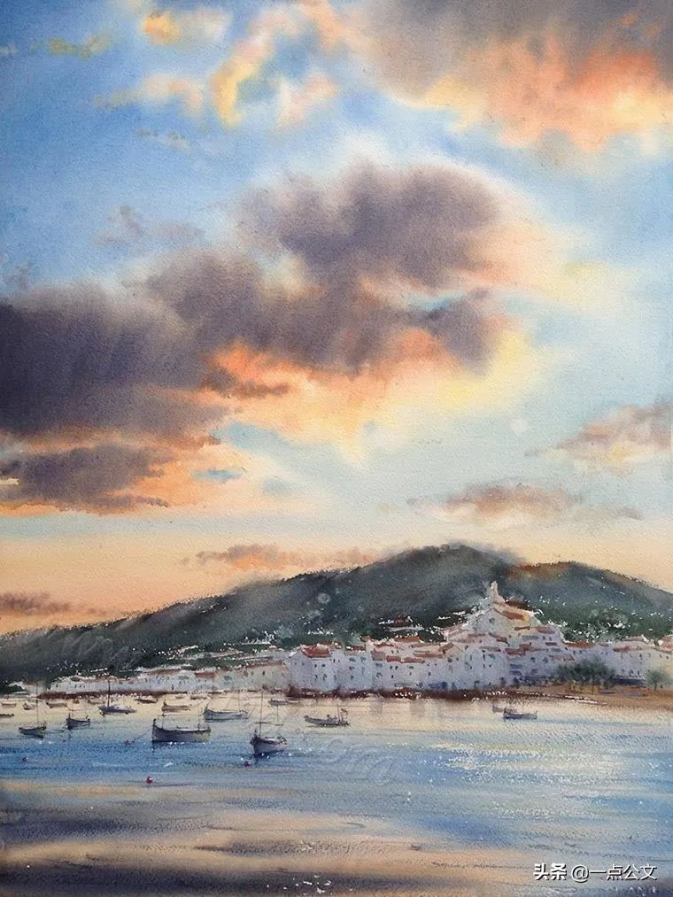 艺术家|流淌的水彩原来是这样的：充满活力与动感