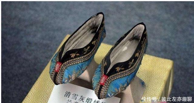 高跟鞋|慈禧的高跟鞋,超500颗珍珠做点缀,最贵一双超过70万两