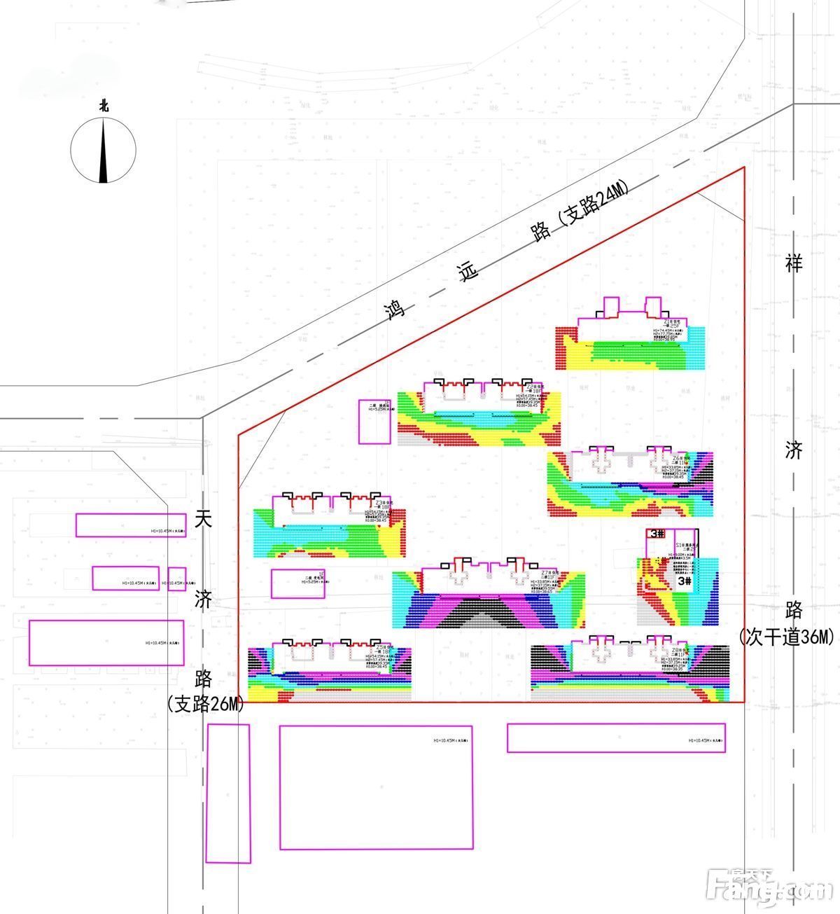 尚龙|尚龙星耀项目的建设工程设计方案获批前公示 设计居住448户