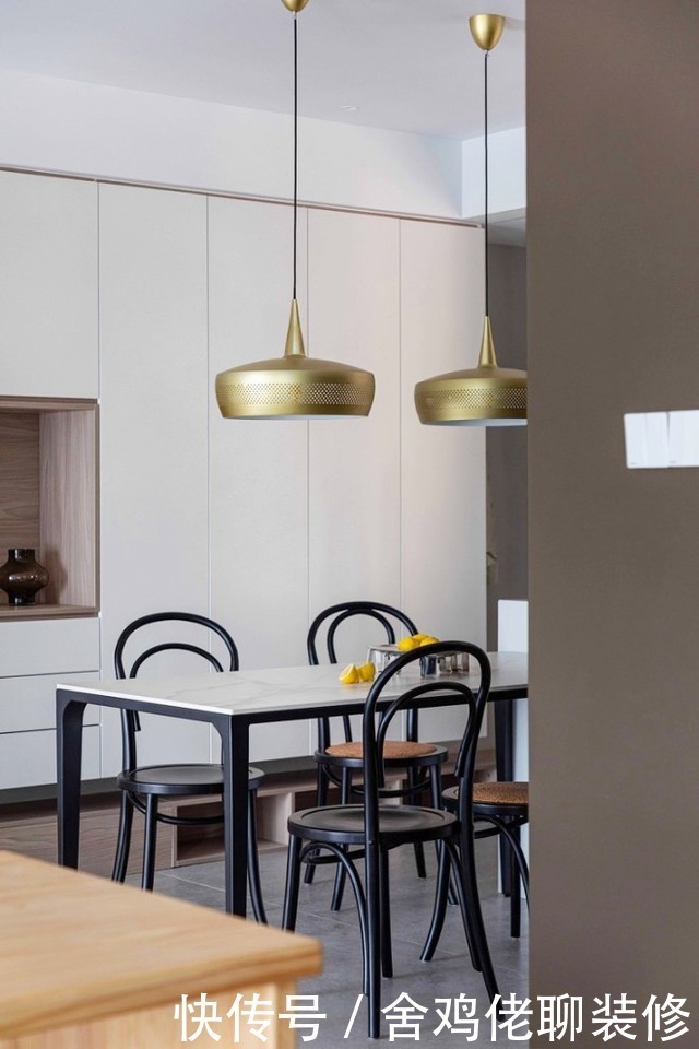 场面|87㎡小三居也有大开间，这才是家中的高级场面，简约而不简单