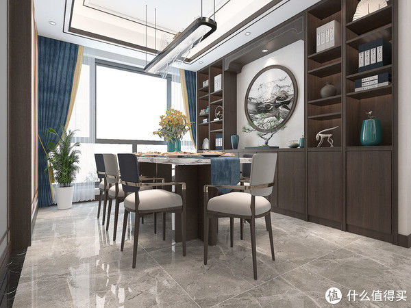 改造|深圳夫妻的精装房改造，客厅把我迷住了，新中式风，非常显高级感