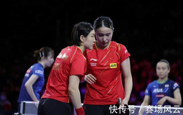女双|零封伊藤美诚！世乒赛孙颖莎连拿2冠，搭档王曼昱卫冕女双冠军