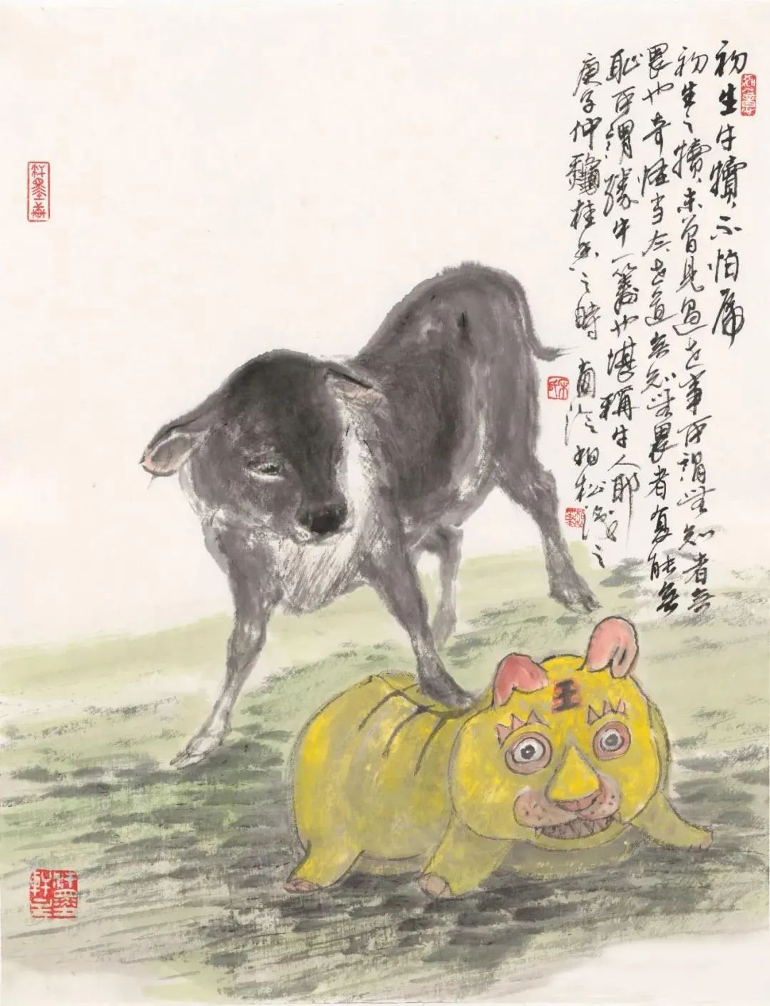 弃武从文!笔歌墨舞·喜庆元宵——壬寅2022年宋柏松国画作品鉴赏