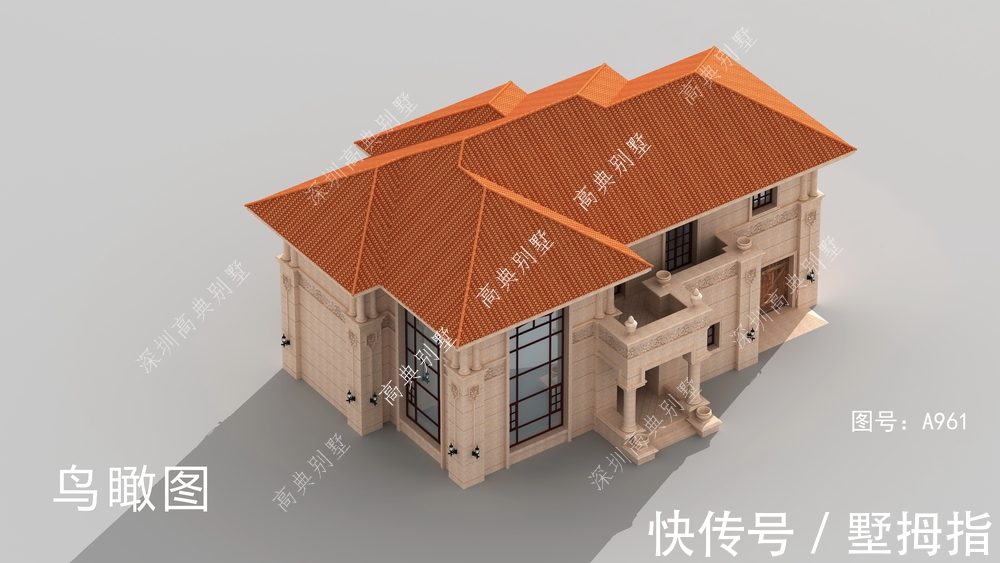 别墅|这款欧式小别墅,让人久看不厌,建一栋绝美。