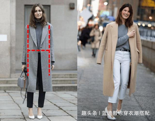 h型 冬季不知道买大衣会配大衣让你从头好看到脚!