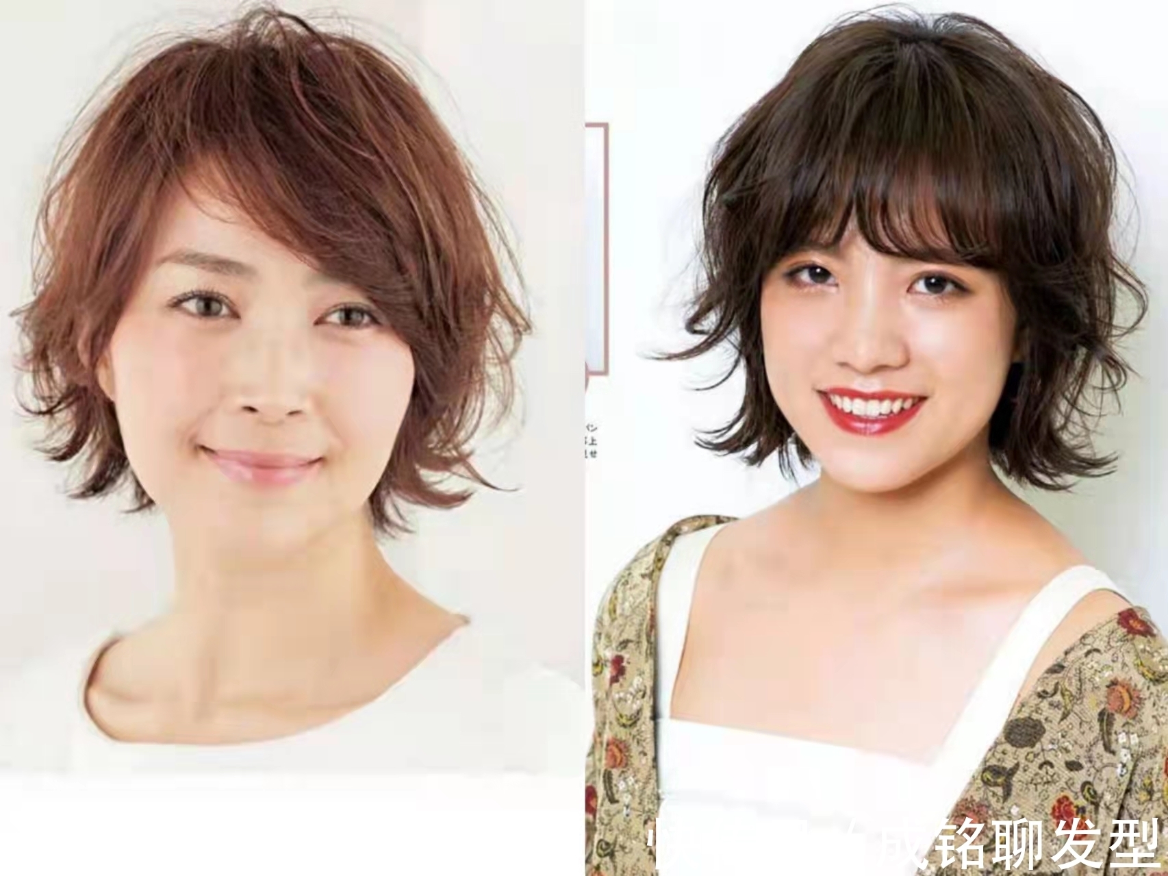 蓬松度|中年女人剪短发,重点在于颅顶高低的选择,选错发型显老又掉档次
