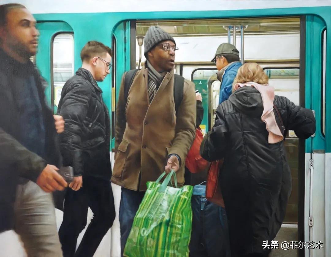 安妮·罗达!法国画家安妮·罗达超高清、超写实人物油画作品欣赏