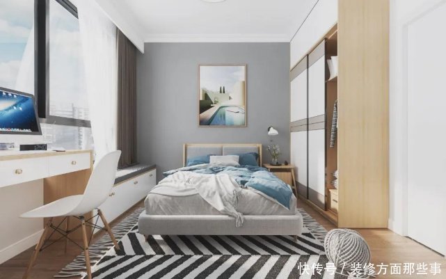 榻榻米|拒绝平淡,要仙气,看106平如何变身小清新北欧宅