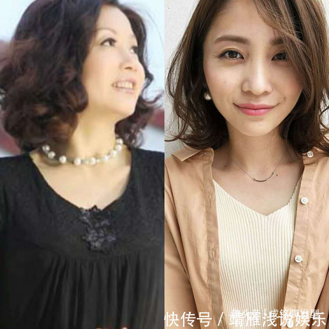 发量 五十岁女人适合直发还是烫发？避开三个雷区，直发减龄卷发更洋气