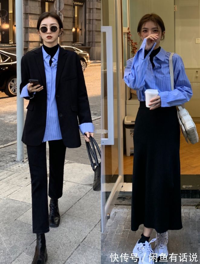深色系|冬日时髦靠“叠”出来，记住3个叠搭法则，小个子也能穿出高级感