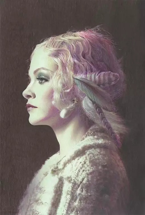 中国@他的素描不同于中国式素描的严谨,反而更像是变魔术!