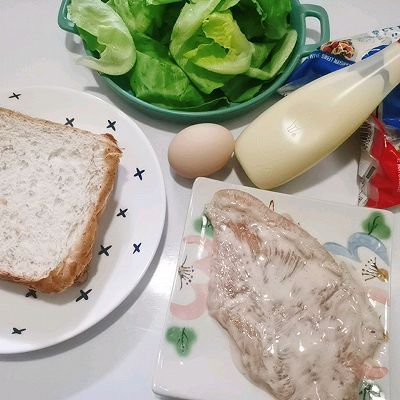 生菜|鸡排三明治