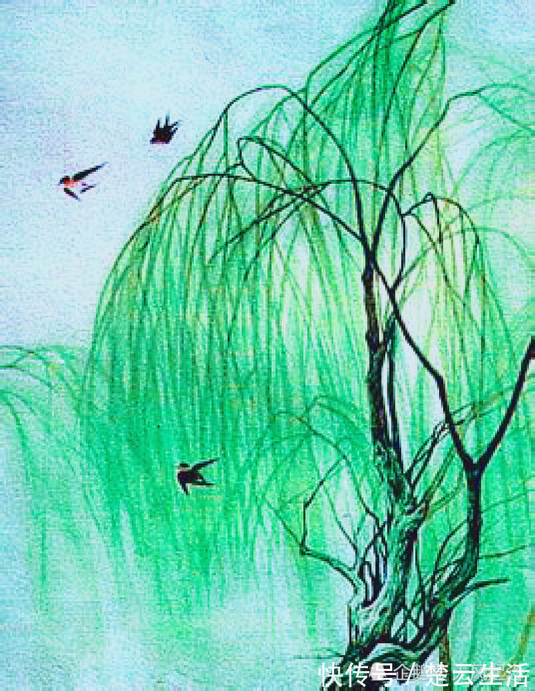 鱼玄机&唐代13岁少女写下一首咏柳诗,通篇无一柳字,却处处有柳韵