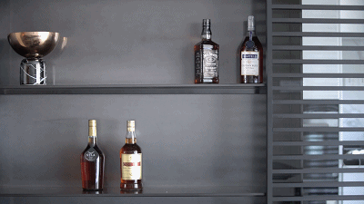 百叶|160㎡现代简约风,木饰面+黑色百叶,通透高级有气质!