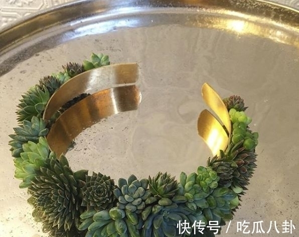 耳环#不是所有首饰都是珠宝的,多肉做成首饰,颜值完全秒杀大牌首饰!