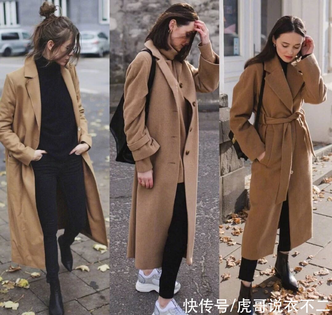 小脚裤才是大衣的神仙cp，一裤多穿超实用，基础款也能时髦优雅