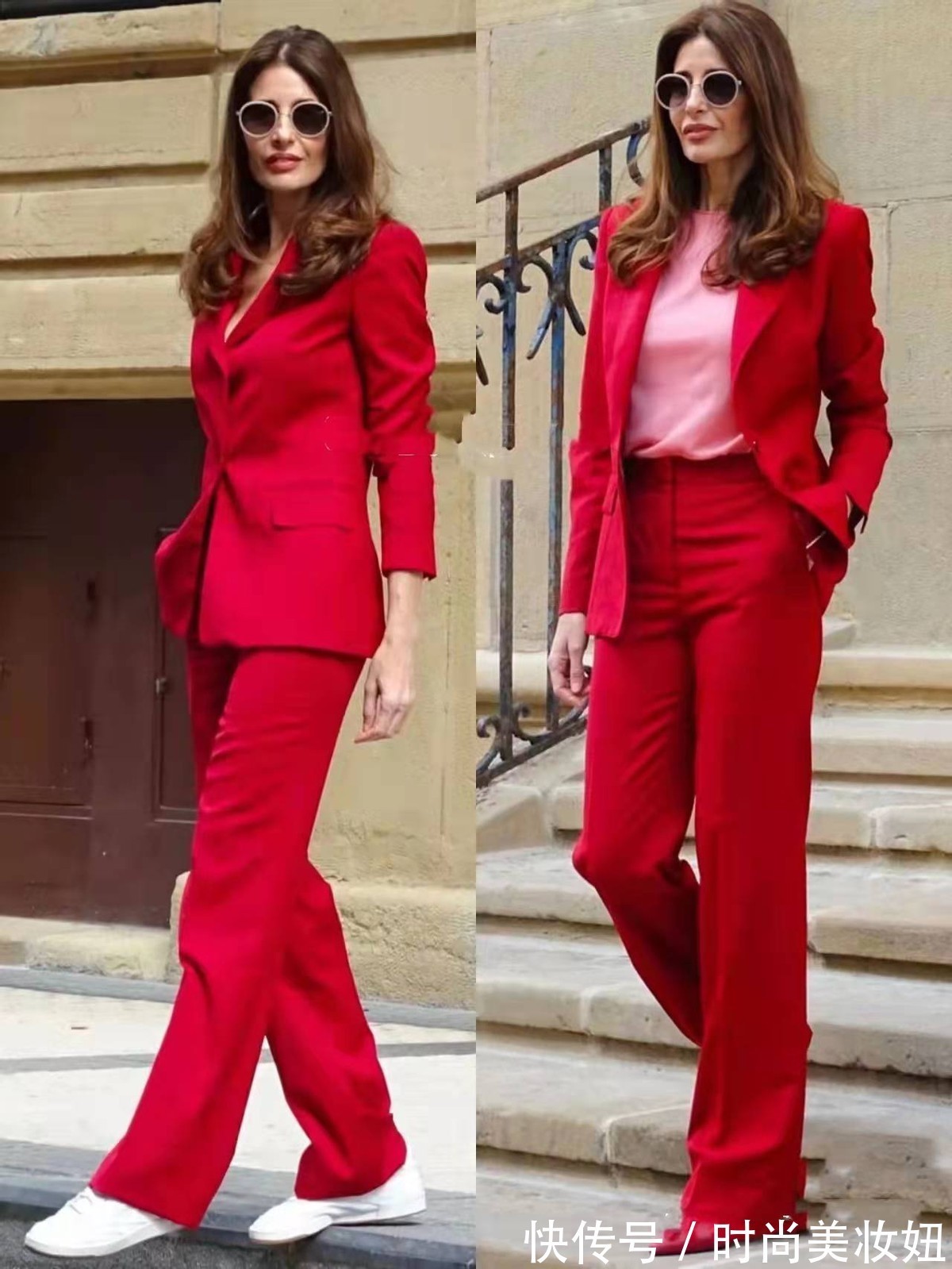 v领 女人无论年龄多大,穿衣要体面大气,掌握这4点高级又气质