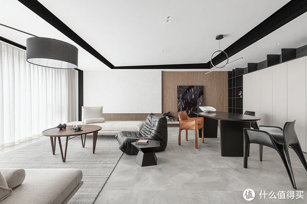 主卧|单身男青年的180㎡之家,全屋简约风,一个人独居,也住出高级感