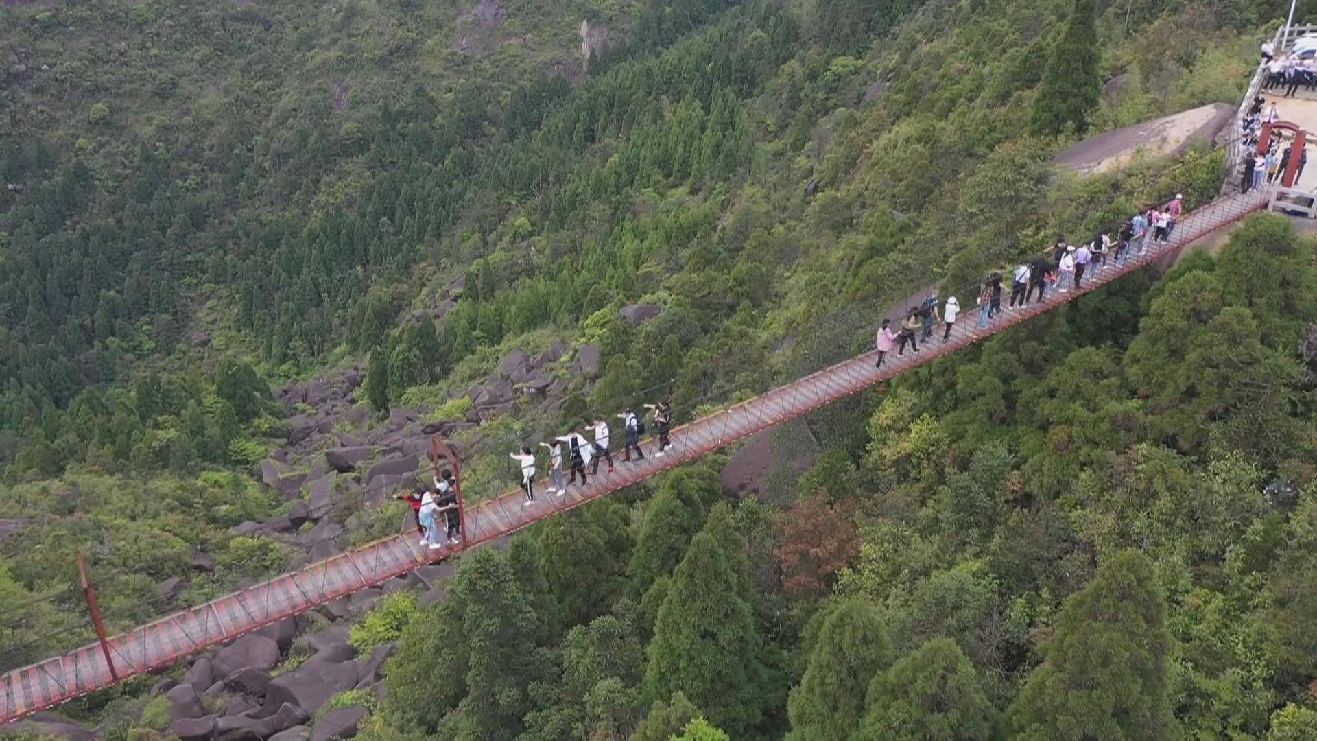 张文君|?玉苍山森林公园通过4A级旅游景区复核