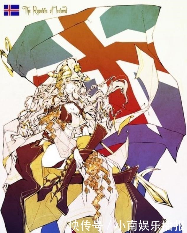 画师|中国画师将“世界各国”动漫化!俄罗斯和中国真的太好看了!