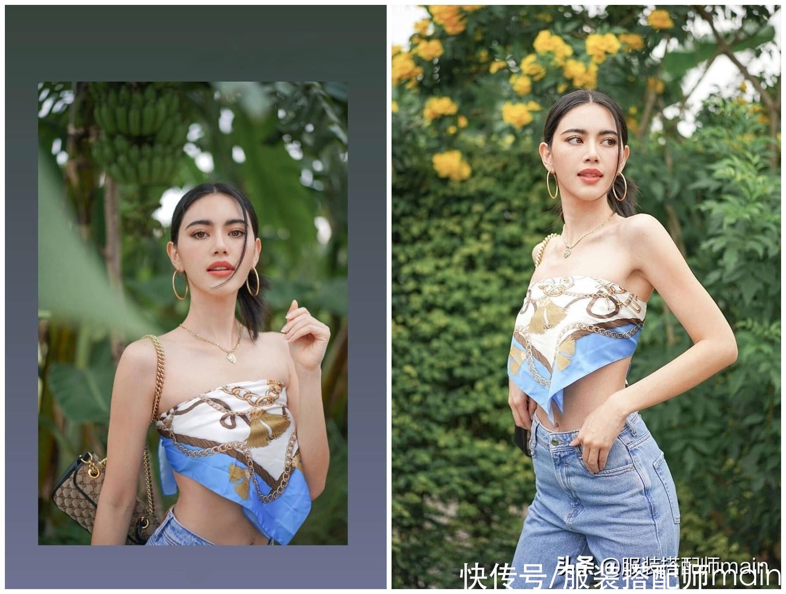 翻倍|丝巾别只会系脖子！掌握这4个技巧，普通人也能气质翻倍