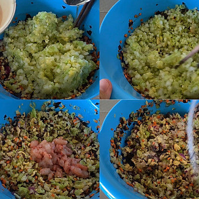 全麦海鲜白菜大包