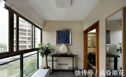 瓷砖|为什么有钱人阳台不铺瓷砖了头一次见铺这种材料,漂亮又实用