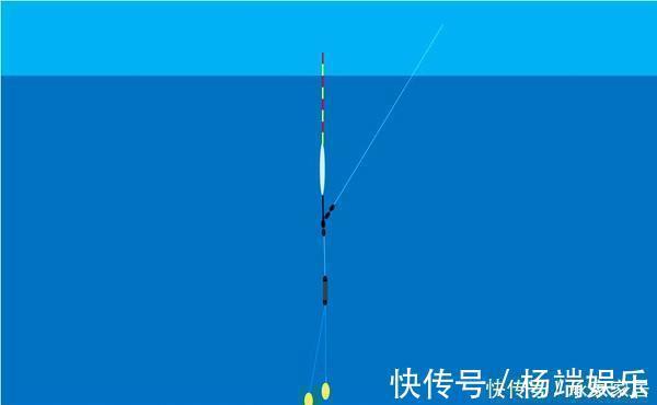 饵重|调漂技巧图解带饵调漂，不同钓目下线组在水中的状态，非常实用