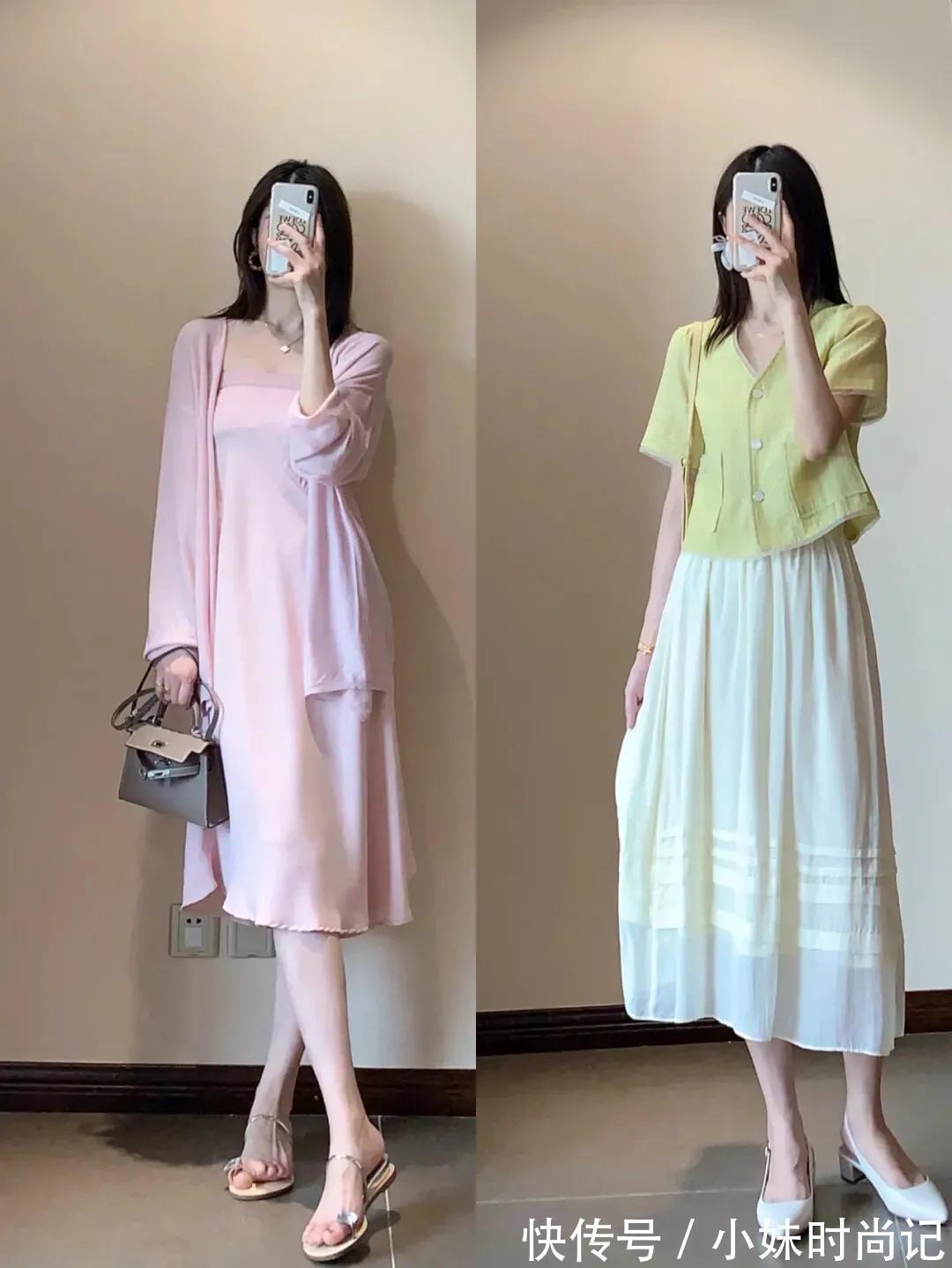 清新|三套颜色清新又舒服的小裙子