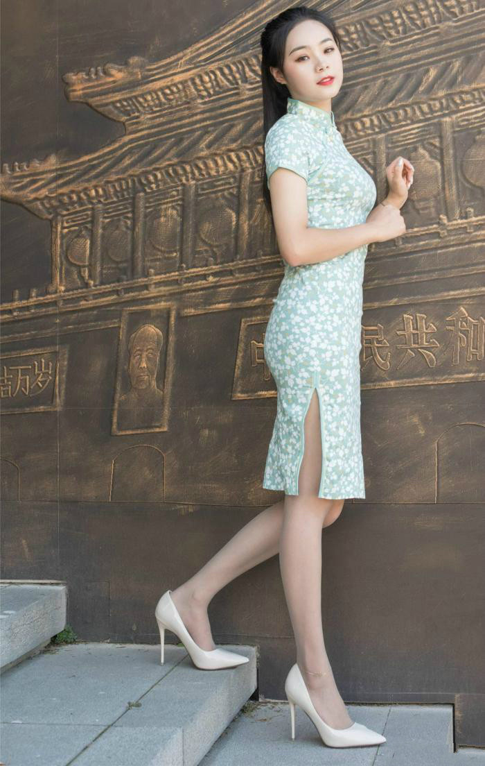 穿上旗袍|穿上旗袍的她, 风姿无人能及