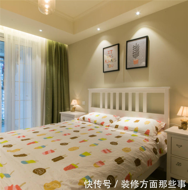 二居室|90㎡北欧式二居室,温馨简洁、自然清新的居所