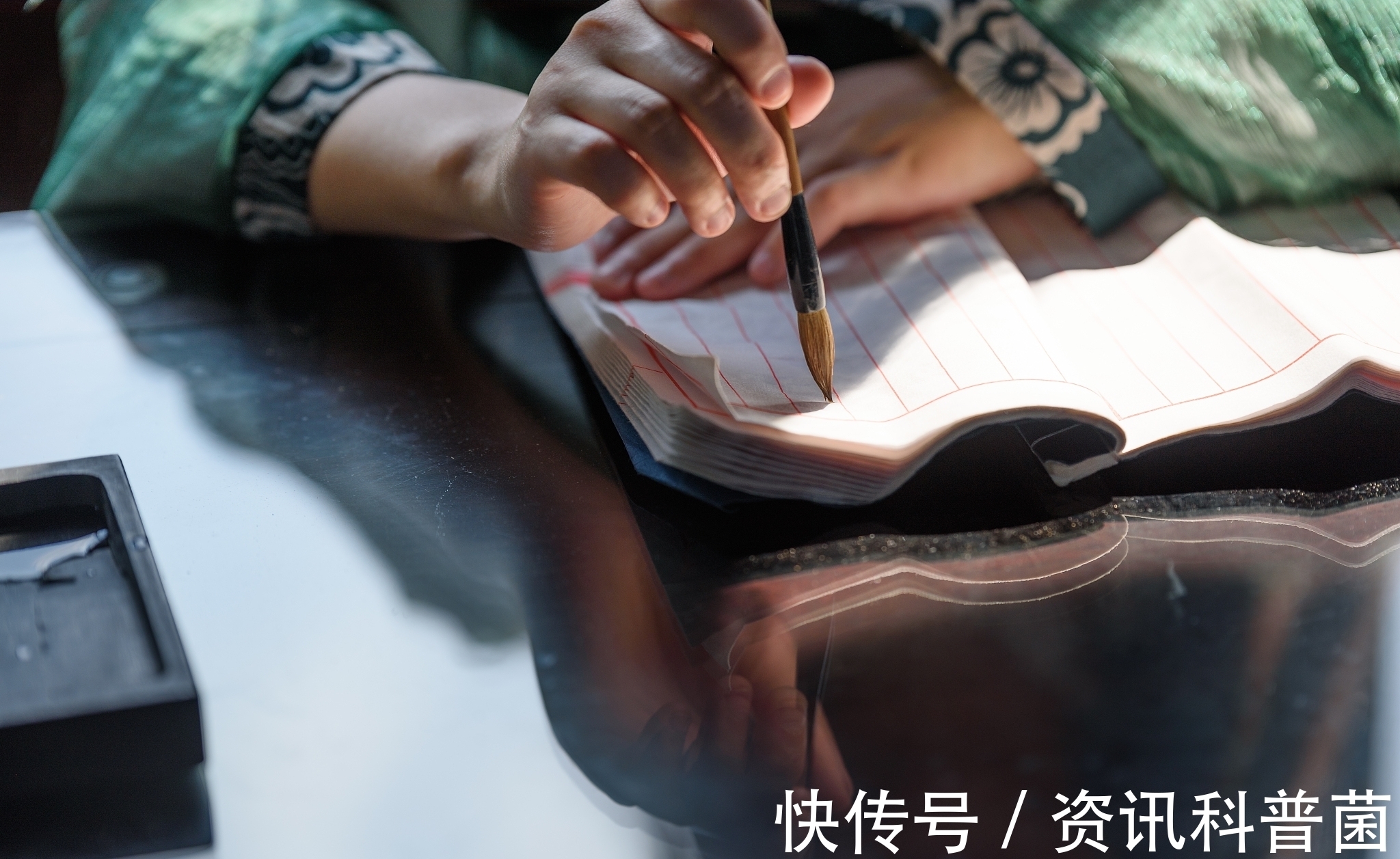 灞桥#柳公权学书法