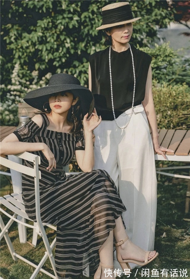 搭配|这对“神仙母女”夏日穿搭太美，优雅又高级，想带着妈妈照搬着穿