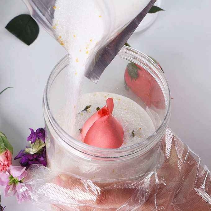 七夕收到的鲜花,看几天就败教你3招,放一年都没事!