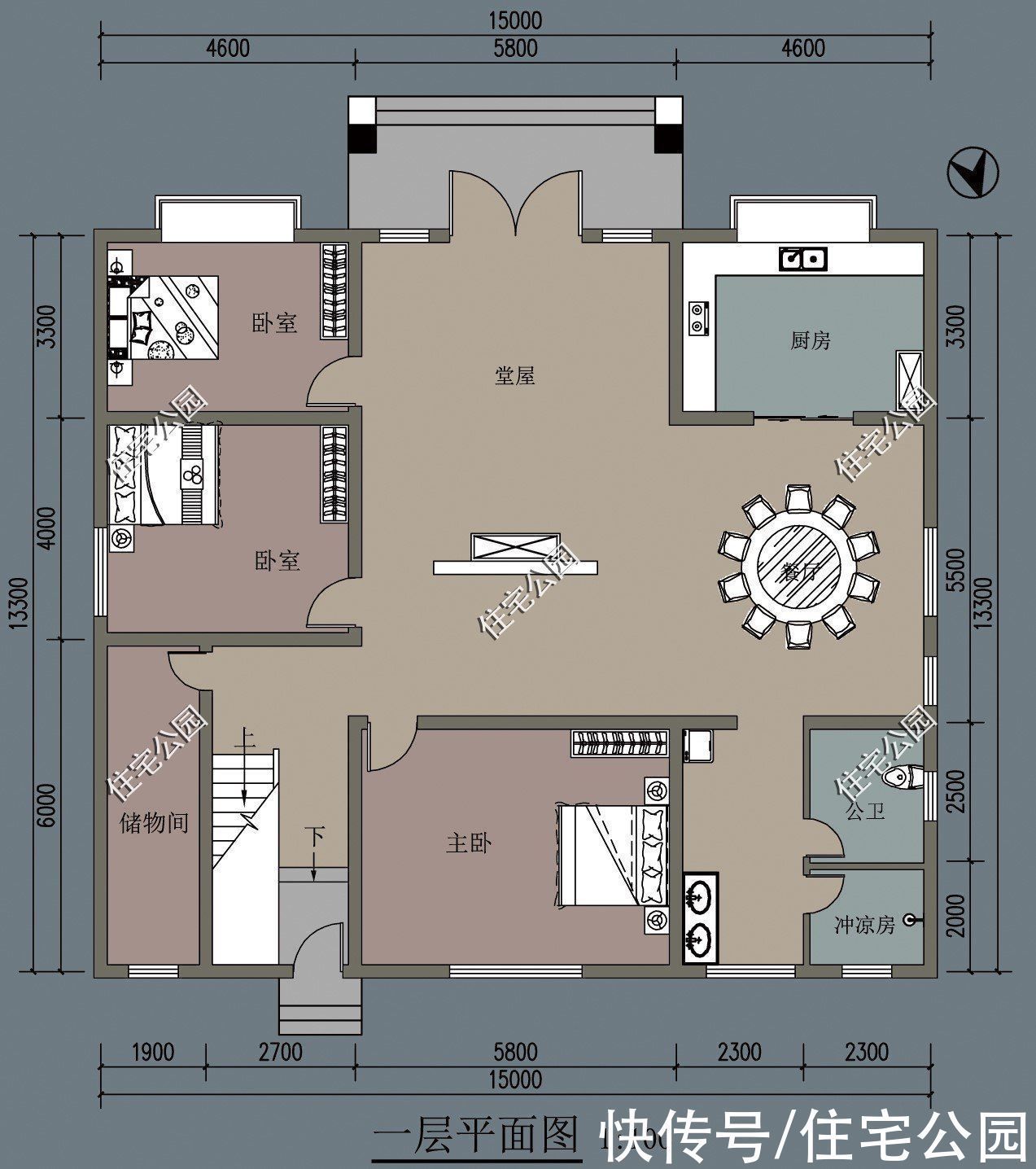 建筑面积|谁说农村建房不能盖4层?10套4层别墅推荐,第3套漂亮到没话说