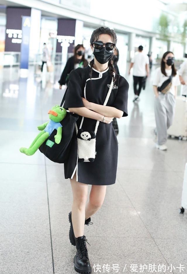 时尚|薇娅也很有东方韵味,穿短旗袍时髦有明星范,不当主播也能当模特