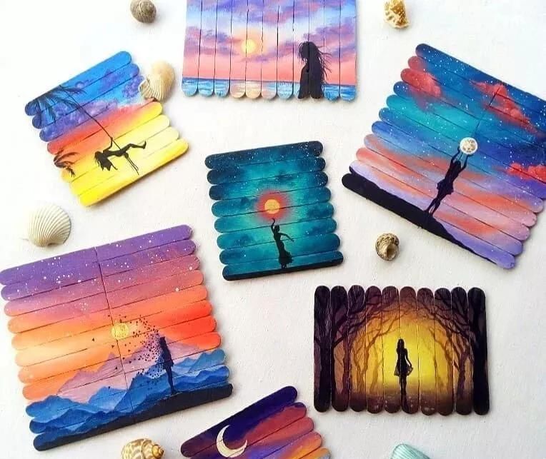 这些插画师用垃圾画画,居然还画这么好看