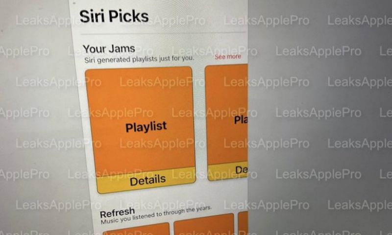 siri|消息称苹果正为 Apple Music 开发“Siri 精选”功能：采用神经引擎技术推荐歌曲