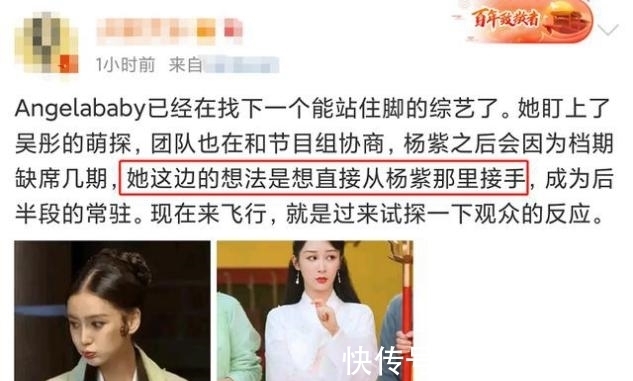 杨紫|《萌探》成员调换，杨颖将代替杨紫？Baby综艺感十足，收视率稳了