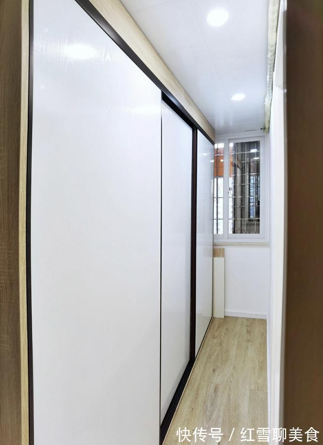 玄关|80平三房装修花了35W，婆婆负责监工，全屋效果美滋滋，太幸福了