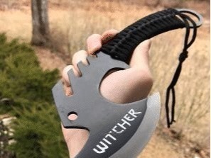 黑曜石&民间手工艺人做出的刀具,宛如武侠小说中的神兵利器,看着都想要