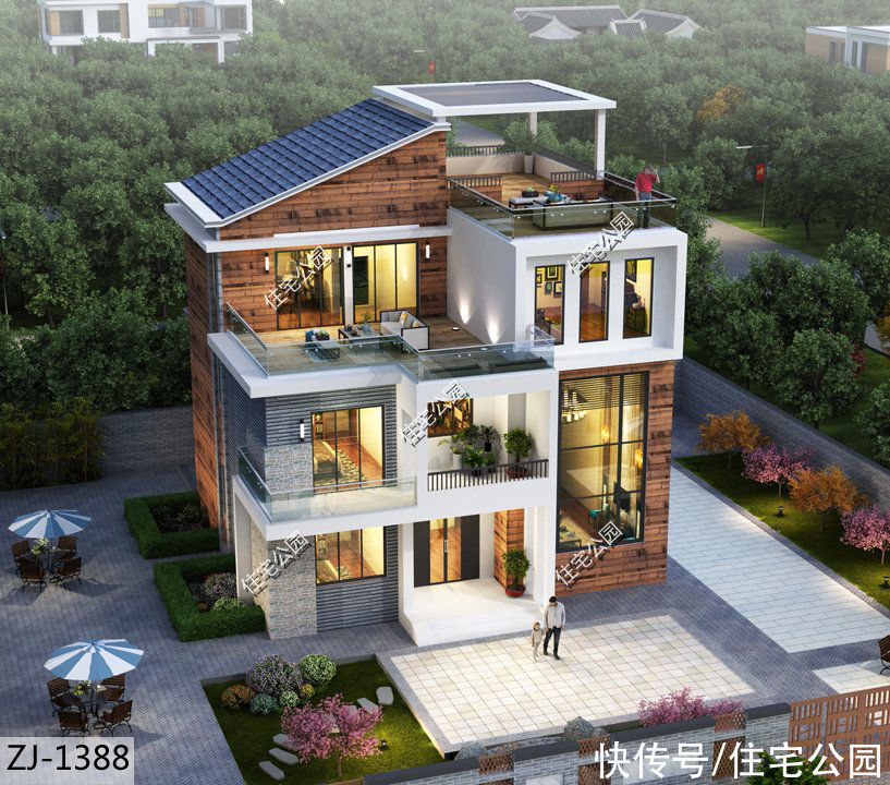 健身房|2021年回农村建房,这4套图纸被使用次数最多,且都有一个共同点